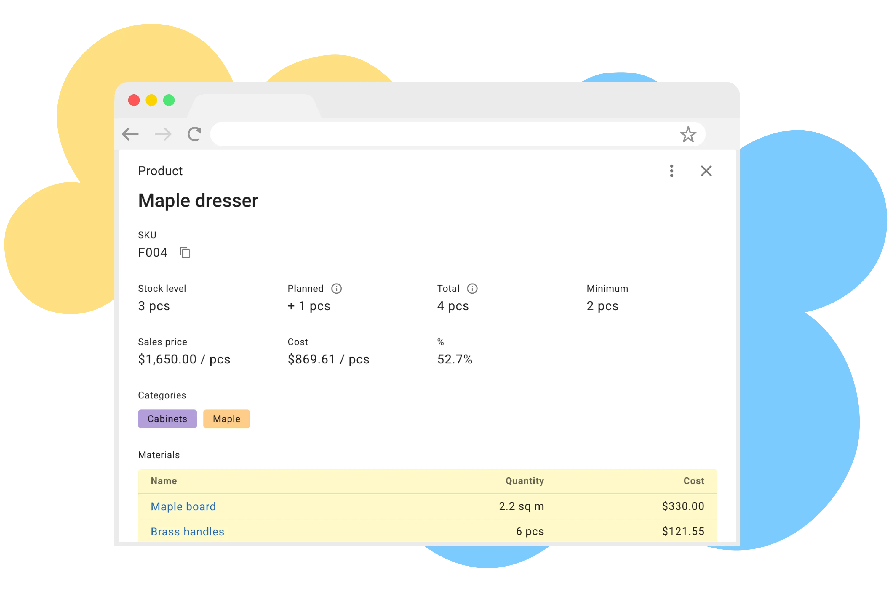 Real-time Cost Calculation