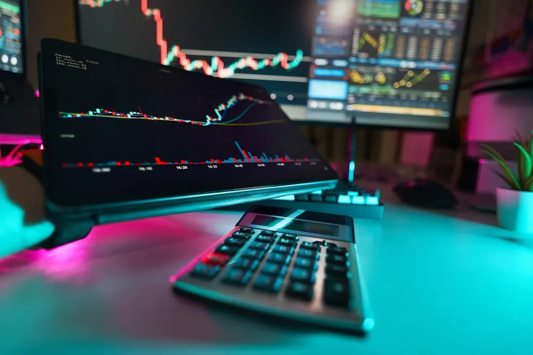 Financial charts and analytics