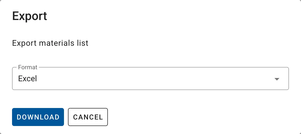 Data Export