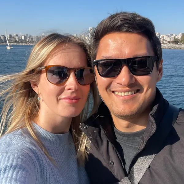Maxim and Anastasia, the founders of Controlata